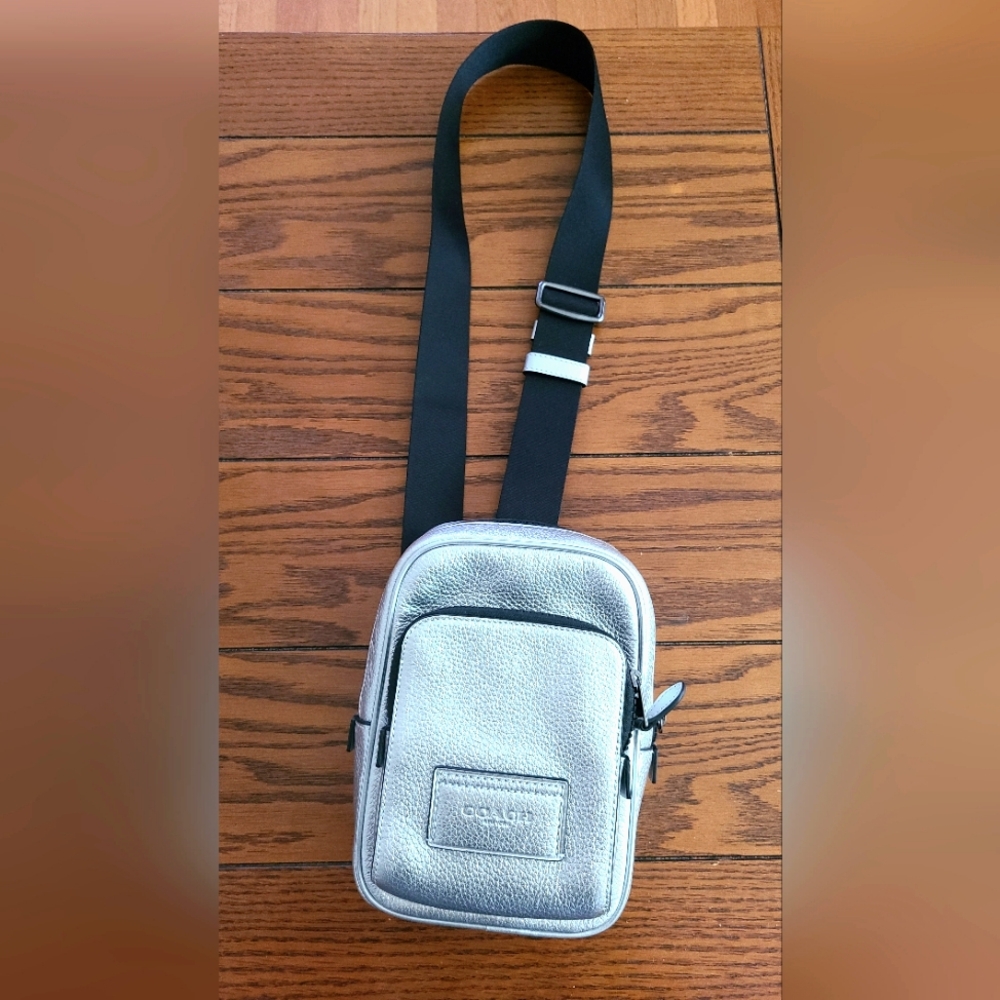 Coach Silver Track Pack 14